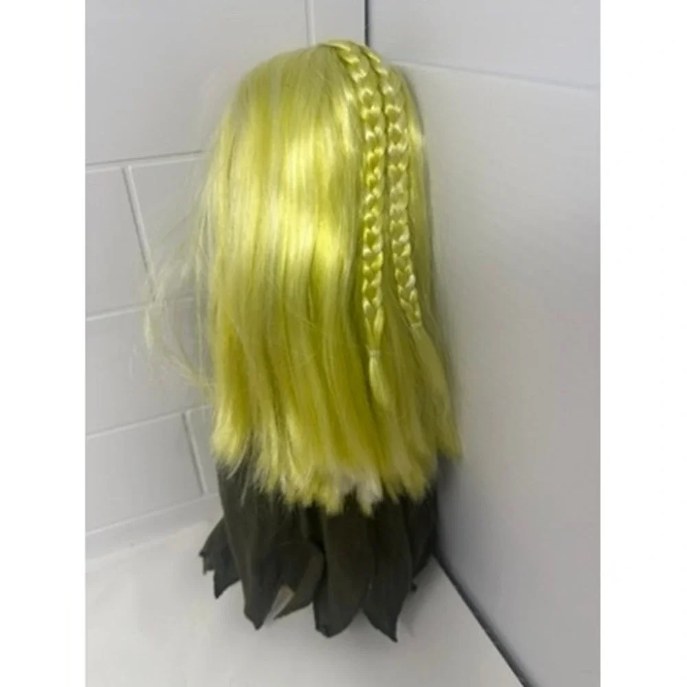 The Dark Crystal Kira Gelfling Collector Doll Jim Henson Yellow Hair Green Dress